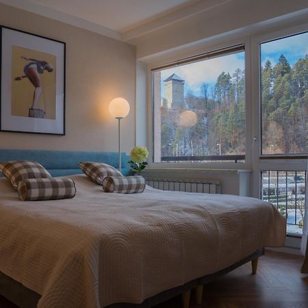Villa Turris Apartamenty Przy Muszynskim Zamku Мушина Екстер'єр фото